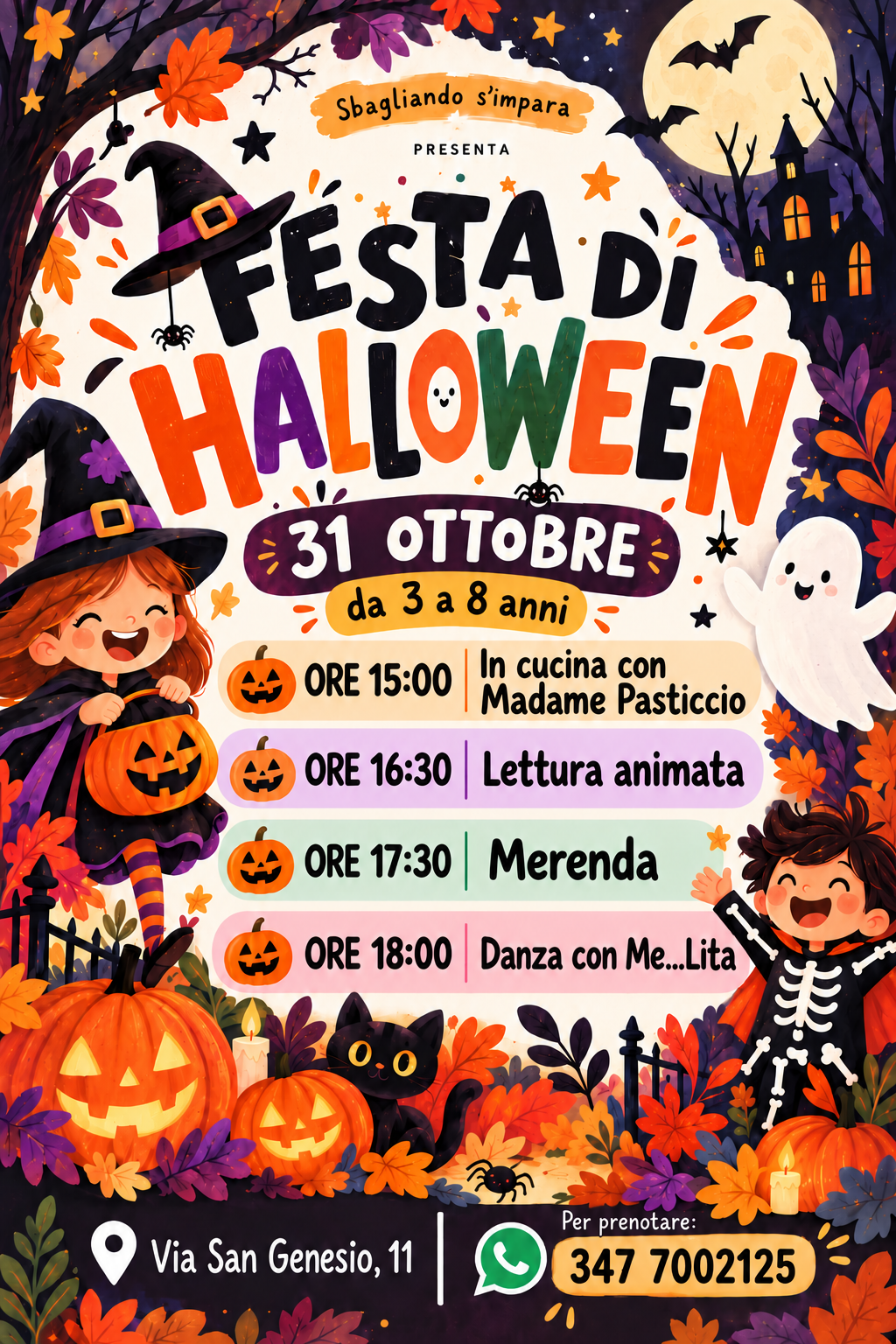 Festa di Halloween tra Zucche e Magia