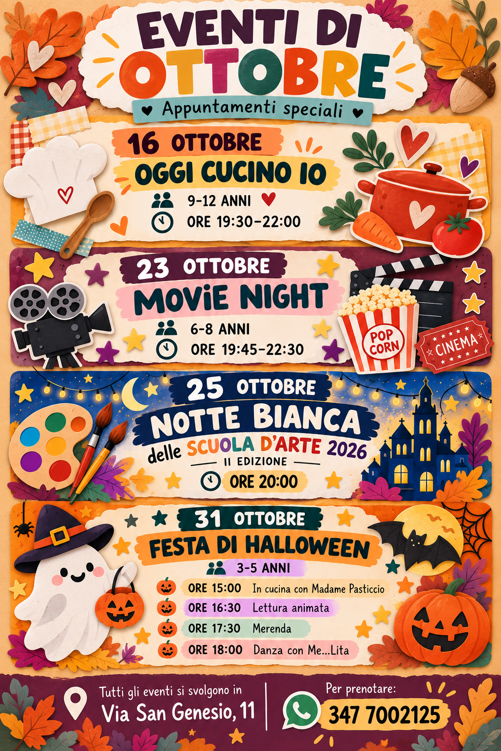 eventi ottobre 2026